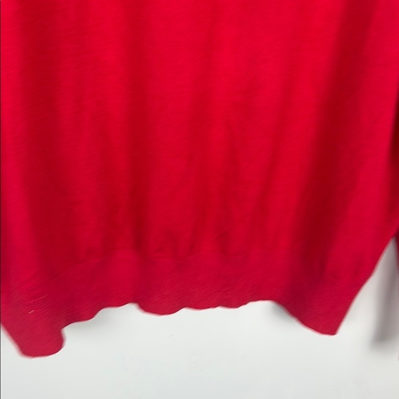 Red Coral Chic Super Soft Red Turtleneck Neck Sweater Size Large/XLarge - Picture 6 of 9